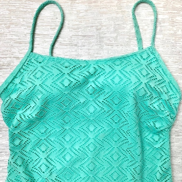 Catalina Mint Green One Piece Swimsuit - Picture 2 of 6